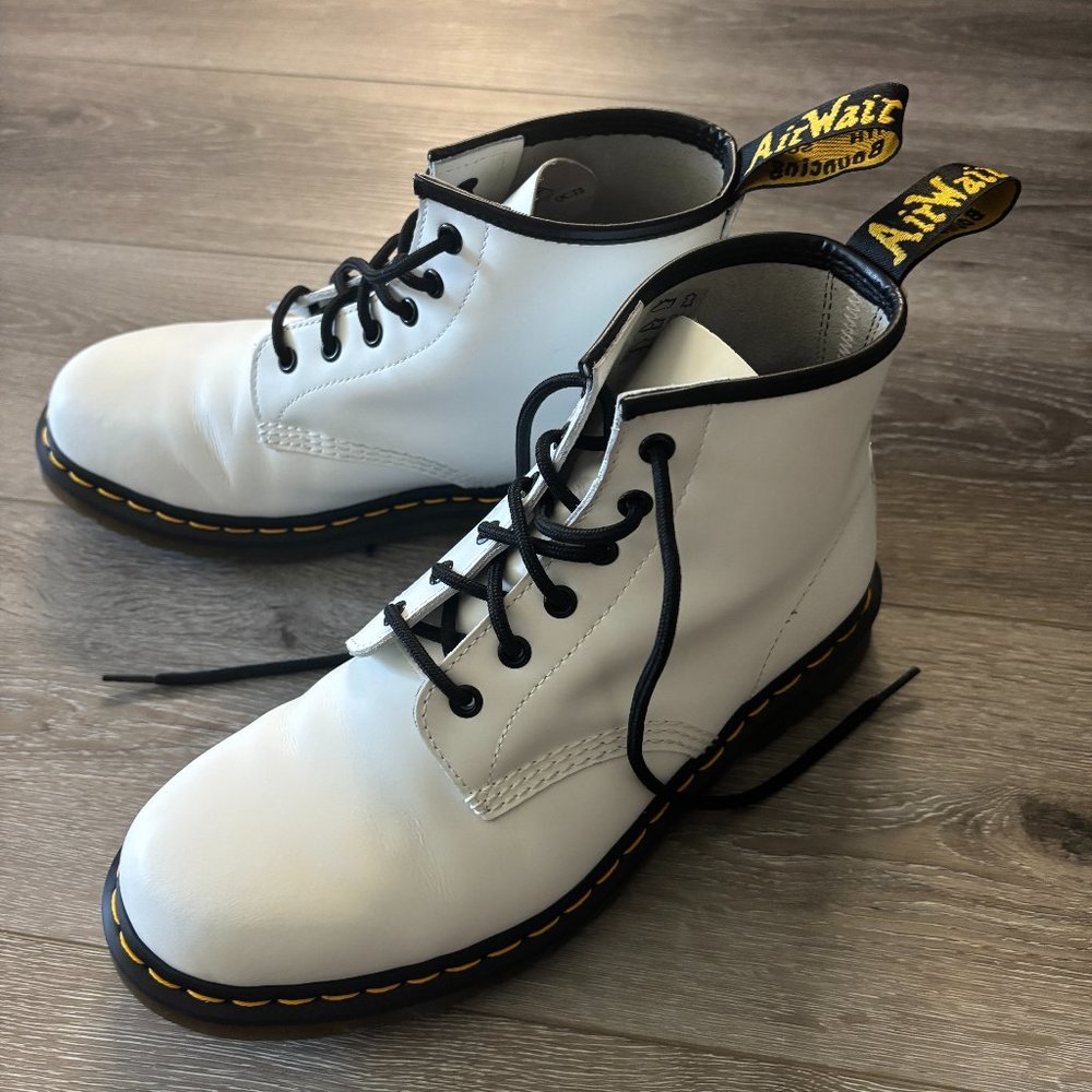 White Doc Martens Size 9 Mens 10 Womens